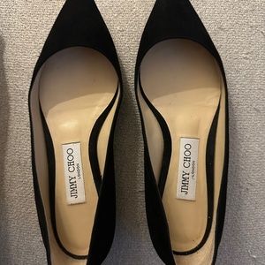 Jimmy Choo Suede Flats ( Romy)
